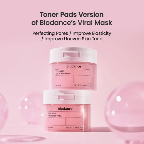 Collagen Gel Toner Pads - WowSkin Romania